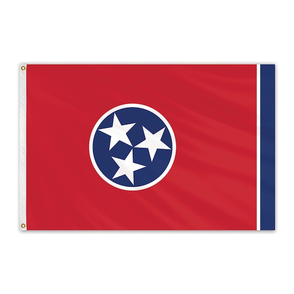 Tennessee Outdoor Nylon Flag 12"x18"